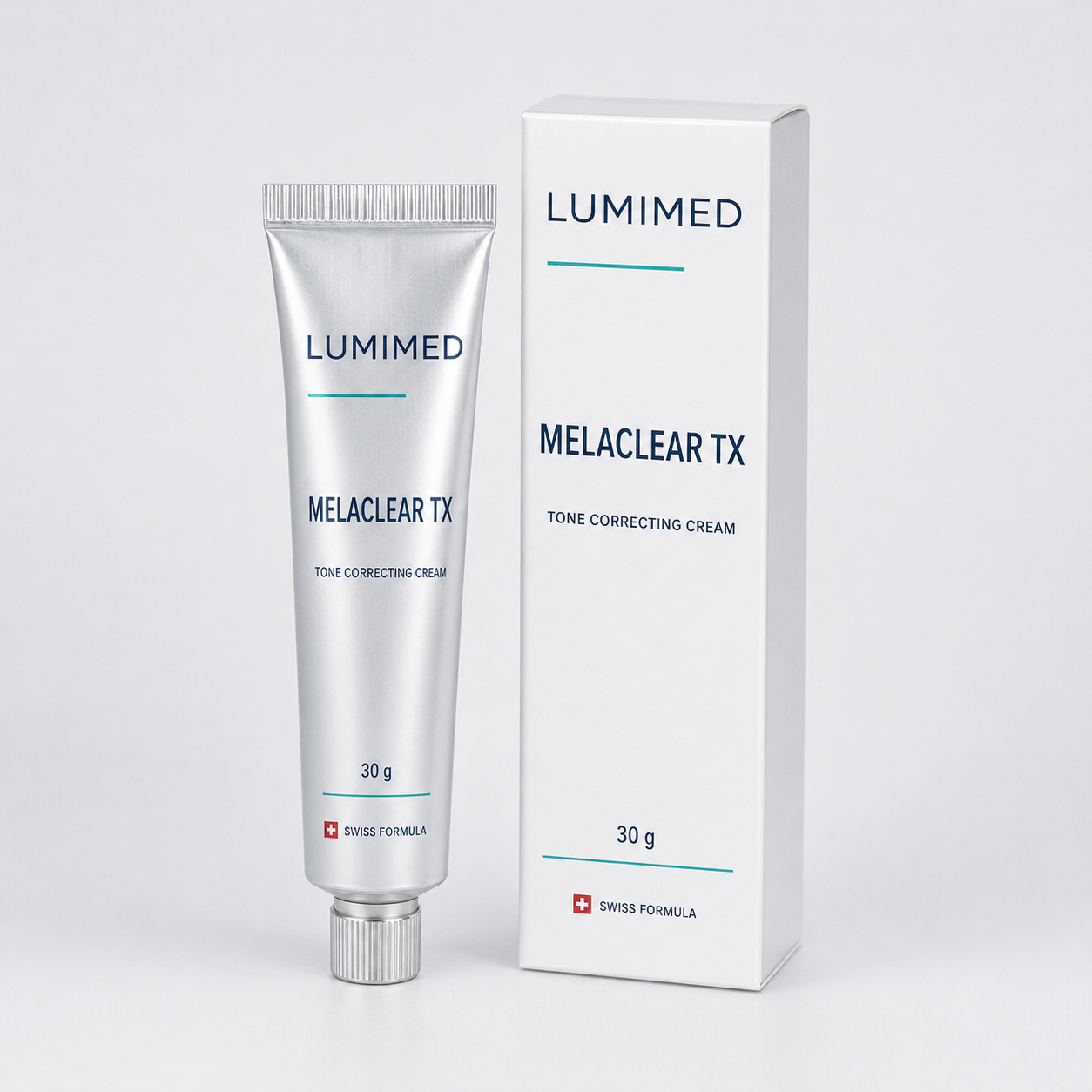 Melaclear TX — Melaclear TX packaging by LUMIMED
